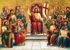 Русские святые Русские православные святые: список Символ святости над православным ликом