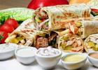 How to make homemade shawarma with chicken and pork