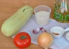 Rice and zucchini, two recipes: sweet porridge and stuffed boats with minced meat