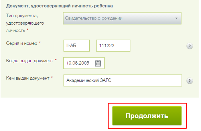 документ удостоверяющий личность что писать